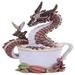Trinx Hot Chocolate Dragon Resin in Red | 9 H x 5 W x 6 D in | Wayfair 06AFA30750714E329B787A9BDDDAE420