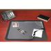 Rebrilliant Desk Pad w/ Cover Sheet Plastic in Black | 24 W x 19 D in | Wayfair 254D1247BFD94D94A9BF392946602DB0