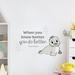 Zoomie Kids Know Better Cute Sea Lion Life Quote Vinyl Wall Decal Vinyl in Gray | 18 H x 20 W in | Wayfair AD43029DC3764AB8B0F810B5B99FA0EA