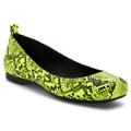 Jessica Simpson Shoes | Jessica Simpson Women Mickella Ballet Flat | Color: Green/Yellow | Size: 6.5