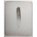 Great Big Canvas 'Feather II Black & White' by Debra Van Swearingen Graphic Art Print in Black/White | 10 H x 8 W x 1.5 D in | Wayfair