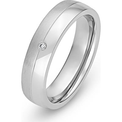 FAVS - Freundschaftsring Edelstahl Ringe 1 ct Damen