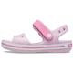 Crocs Crocband Sandalen – Unisex Kindersandalen – Leicht und mit sicherer Passform – Ballerina Pink – Größe 20/21 EU