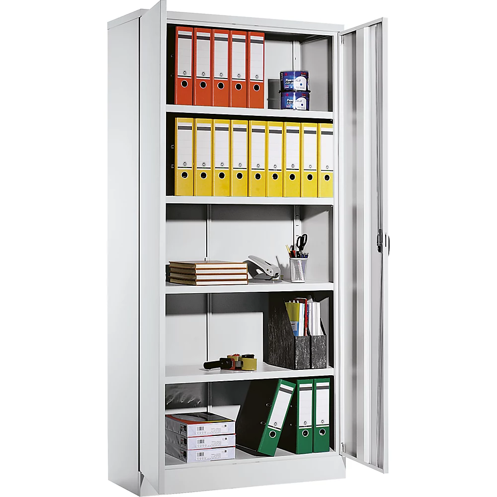 Armoire universelle à portes battantes eurokraft basic