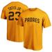 Men's Fernando Tatís Jr. Gold San Diego Padres Big & Tall Name Number T-Shirt