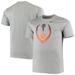 Men's Nike Heathered Charcoal Clemson Tigers Big & Tall Legend Football Icon Performance T-Shirt