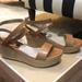 Michael Kors Shoes | Michael Kors Like New Jalita Wedge In Tan | Color: Tan | Size: 8