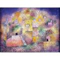 Oriental Pleasure Garden anagoria 1925 Paul Klee - Film Movie Poster - Best Print Art Reproduction Quality Wall Decoration Gift - A2Canvas (20/16 inch) - (51/41 cm) - Stretched, Ready to Hang