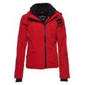 Superdry Women's Ottoman Windcheater Jacket, Red (Red 17i), M (Size:12)