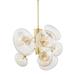 Hudson Valley Lighting Kelly Behun Opera 30 Inch 9 Light Multi Light Pendant - KBS1471809-AGB