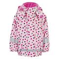 Sterntaler Unisex Baby Regenjacke mit Innenjacke Rain Jacket, Rosa, 122