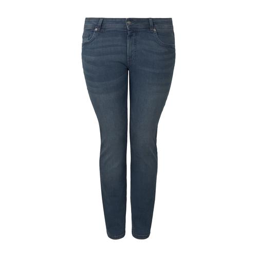 TOM TAILOR Damen Plus - Slim Jeans, blau, Gr. 54