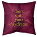 ArtVerse Floor Pillow Polyester/Polyfill blend in Pink/White/Yellow | 36 H x 36 W x 6.5 D in | Wayfair QCL091-SFPG36