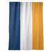 ArtVerse Utah Basketball Striped Blackout Rod Pocket Single Curtain Panel Polyester in Green/Blue/White | 87 H in | Wayfair NBS384-SOCB58