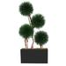 Dalmarko Designs Exclusive Dalmarko Topiary in Metal Planter Metal in Brown | 96 H x 40 W x 16 D in | Wayfair dmr555