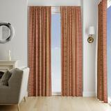 Folk N Funky Geometric Semi-Sheer Curtain Panels Polyester | 61 H in | Wayfair WC089-2061