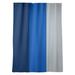 ArtVerse Dallas Basketball Striped Blackout Rod Pocket Single Curtain Panel Polyester in Gray/Green/Blue | 87 H in | Wayfair NBS074-SOCB58