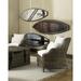 Lounge Chair - Bayou Breeze Maryellen 29" Wide Lounge Chair Cotton/Rattan/Wicker in Brown/Gray | 32.28 H x 29 W x 32.6 D in | Wayfair