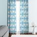 Folk N Funky Geometric Semi-Sheer Curtain Panels Polyester | 61 H in | Wayfair WC076-2061