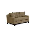 Corrigan Studio® Carollton 62" Square Arm Loveseat w/ Reversible Cushions | 29 H x 62 W x 38 D in | Wayfair 989F0D9BA8DA4C6D8A28BC1B5A57A17B