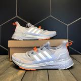Adidas Shoes | *Mens Adidas Ultraboost Winter.Rdy Grey Orange Sneakers Size 9 | Color: Gray/Orange | Size: 9