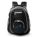 MOJO Black/Gray Carolina Panthers Premium Color Trim Backpack