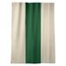 ArtVerse Milwaukee Basketball Striped Blackout Rod Pocket Single Curtain Panel Polyester in Green/White/Blue | 87 H in | Wayfair NBS222-SOCB58