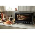 KitchenAid® Digital Countertop Oven w/ Air Fry Stainless Steel in Black | 11.3 H x 17 W x 16 D in | Wayfair KCO124BM