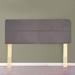 Alwyn Home Tatum Panel Headboard Upholstered/Wood & in Gray | 2 H x 40.5 W x 42.75 D in | Wayfair 644AD7D44FDA485981DE415B3880CE14