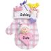 The Holiday Aisle® Baby Plaid Mitten Hanging Figurine Ornament Plastic in Pink | 4.25 H x 3 W x 0.5 D in | Wayfair A7E9DEA11D7C442A9C511874DAE0CB5D