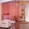 House of Hampton® Fiecke 40" W x 79" H Hanging Room Divider Plastic/Acrylic/Plastic | 78.74 H x 39.37 W x 0.5 D in | Wayfair