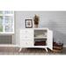 AllModern Williams Solid Wood 3 - Drawer 1 - Door Accent Cabinet Wood in White | 32 H x 40 W x 19 D in | Wayfair 6A313A3348C54CD992DEDDF45B818D00