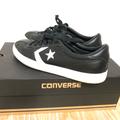 Converse Shoes | Converse Leather Walking Shoes | Color: Black | Size: 8