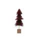 The Holiday Aisle® Bottle Brush Tree on Square Base Wood in Brown | 7 H x 4.5 W x 4 D in | Wayfair 338BE7E061794B23AAE1C155325EA7C6