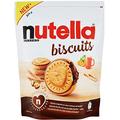 6 Packs of 304gr. of NUTELLA Biscuits, Crunchy Biscuits with a Soft Heart Filled with The Unique Taste of NUTELLA Ferrero, 6x304 gr