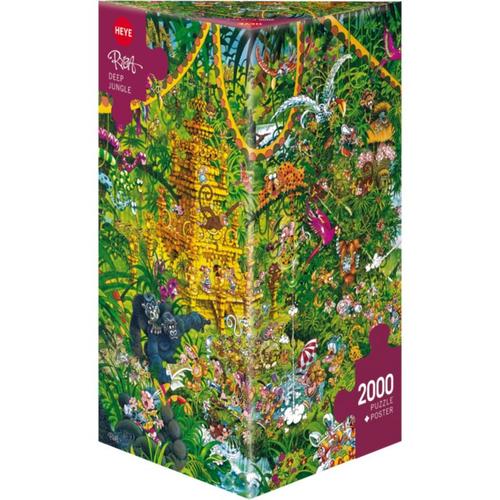 Puzzle Deep Jungle, Ryba, 2000 Teile
