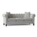 Willa Arlo™ Interiors Caspar 82" Velvet Rolled Arm Chesterfield Sofa w/ Reversible Cushions | 30 H x 82 W x 38 D in | Wayfair