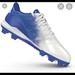 Adidas Shoes | Adidas Icon 4 Md K Cleats - Nib | Color: Blue/White | Size: 4.5bb