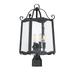 Designers Fountain Glenwood 21 Inch Tall 4 Light Outdoor Post Lamp - 94796-BK