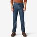 Dickies Men's Flex Lined Regular Fit 5-Pocket Jeans - Stonewashed Indigo Size 36 X 32 (DD219)