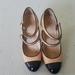 J. Crew Shoes | J. Crew Patent Nude And Black Spectator Heels | Color: Black/Tan | Size: 6.5