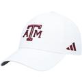 Men's adidas White Texas A&M Aggies 2021 Sideline Coaches AEROREADY Flex Hat