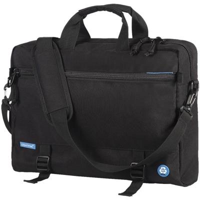 Lightpak Laptop-Multifunktionstasche 3in1 »RPET« aus Recycling-Material schwarz, 43x32x9 cm