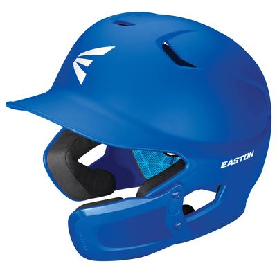 Easton Z5 2.0 Matte Solid Senior Batting Helmet with Jaw Guard Royal