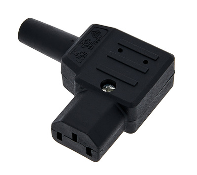 Stairville IEC connector female angled C13