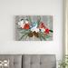 The Holiday Aisle® 'Birch Birds Collection A' by Grace Popp - Wrapped Canvas Graphic Art Print Canvas in White | 24 H x 36 W x 1.25 D in | Wayfair