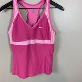 Nike Tops | Nike Sport Tank/Built In Bra/Pink/Size L | Color: Pink | Size: L