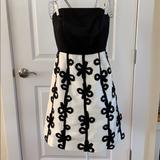 Lilly Pulitzer Dresses | Lily Pulitzer Strapless Special Occasion Dress | Color: Black/White | Size: 0