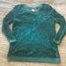 Anthropologie Tops | E By Eloise Teal Lace Top | Color: Blue/Green | Size: S