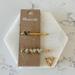 Madewell Accessories | Madewell Two-Pack Stone Heart Hair Pins | Color: Gold | Size: Os